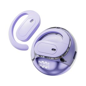Any Language Translating Earbuds Two Way Real-time Translation in 75 Languages Translating Headphones with Bluetooth APP Provide Online Instant V (Color: Purple)