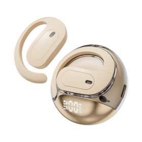 Any Language Translating Earbuds Two Way Real-time Translation in 75 Languages Translating Headphones with Bluetooth APP Provide Online Instant V (Color: Cream)